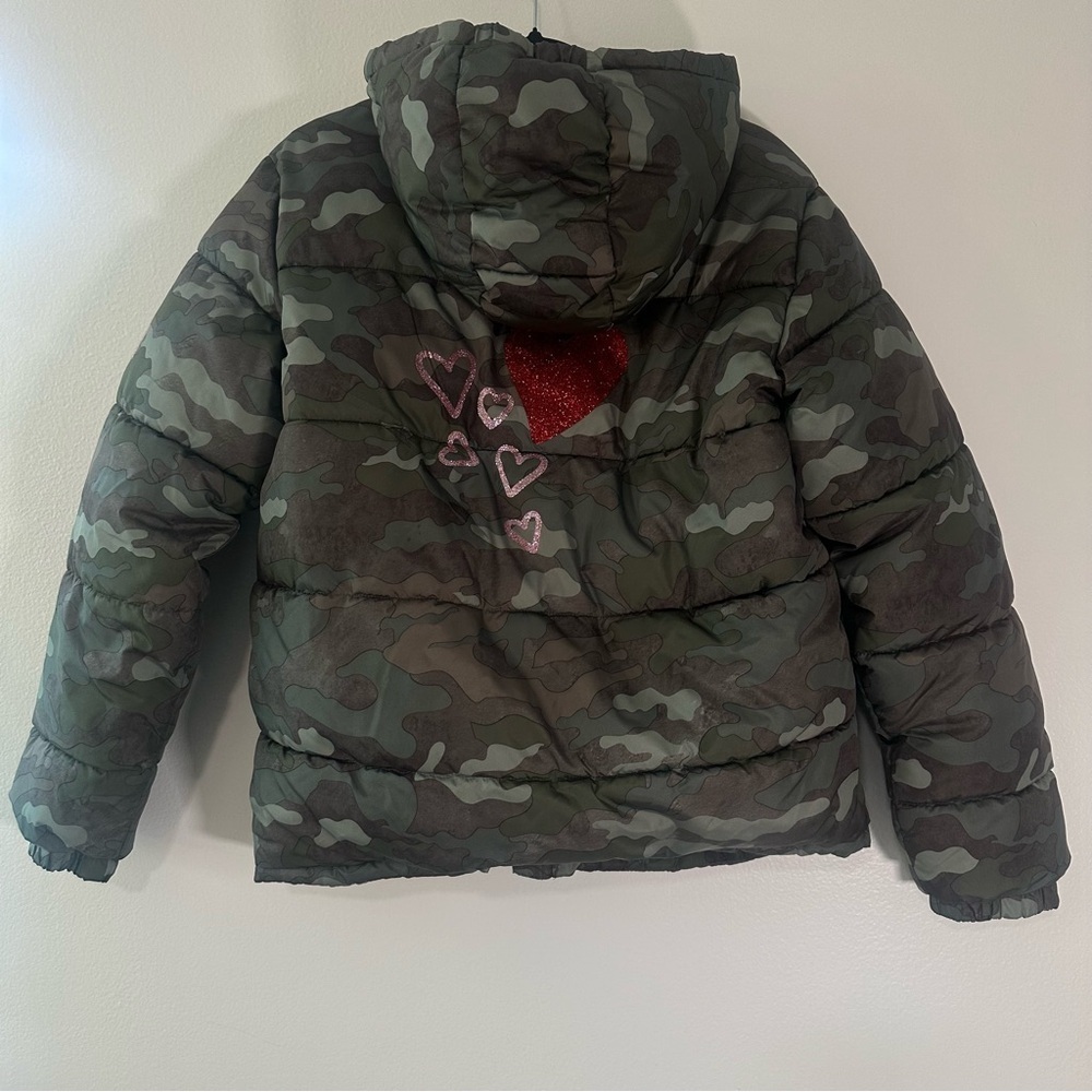 Swiss Tech 100 % Polyester Camouflage Puffer Jacket Girl / Teen Size XXL (18) - Picture 4 of 7